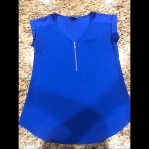 Express Zipper Blouse